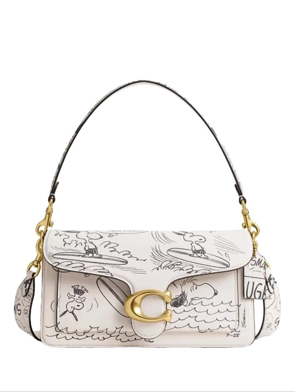 Coach x Peanuts Tabby Shoulder Bag - Picture 11 of 11